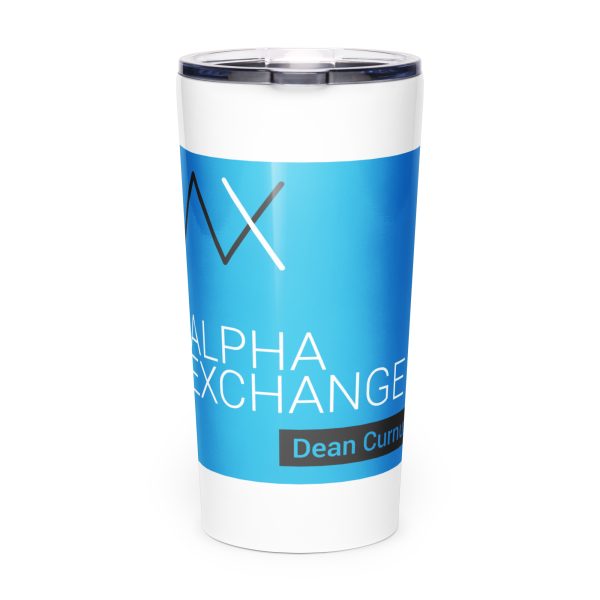 Tapered stainless steel tumbler